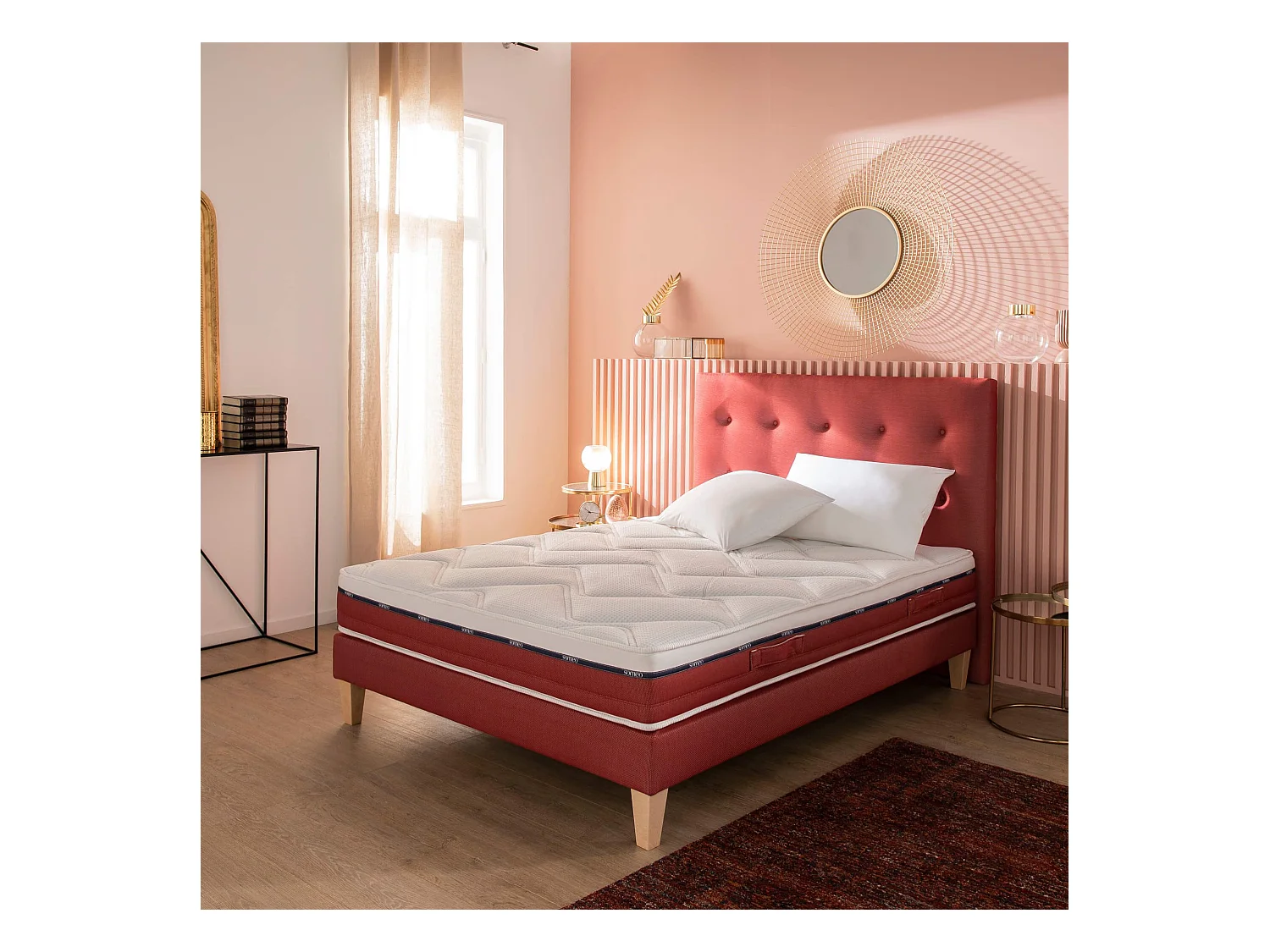 Matelas 100% latex Crépuscule 600 - SOMEO 130x190