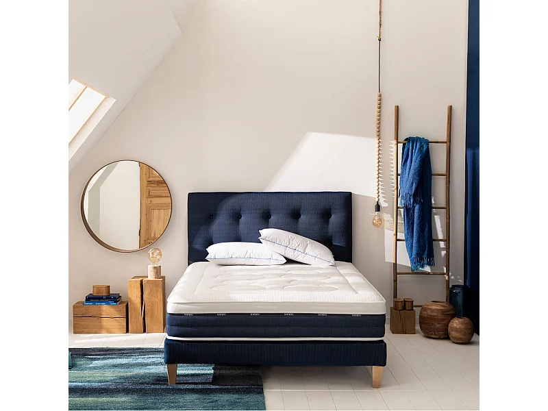 Matelas ressorts et mémoire de forme Rêve 600 - SOMEO 2x90x190