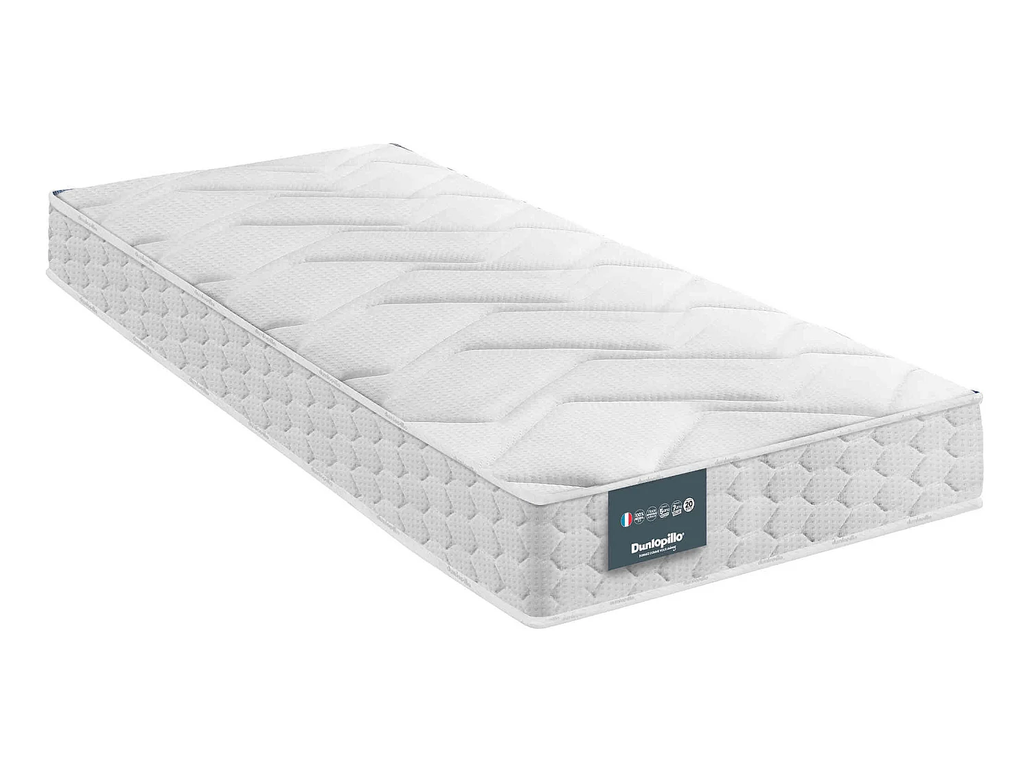 Matelas Dunlopillo Aérial® ferme 20 cm JONQUILLE 90x190