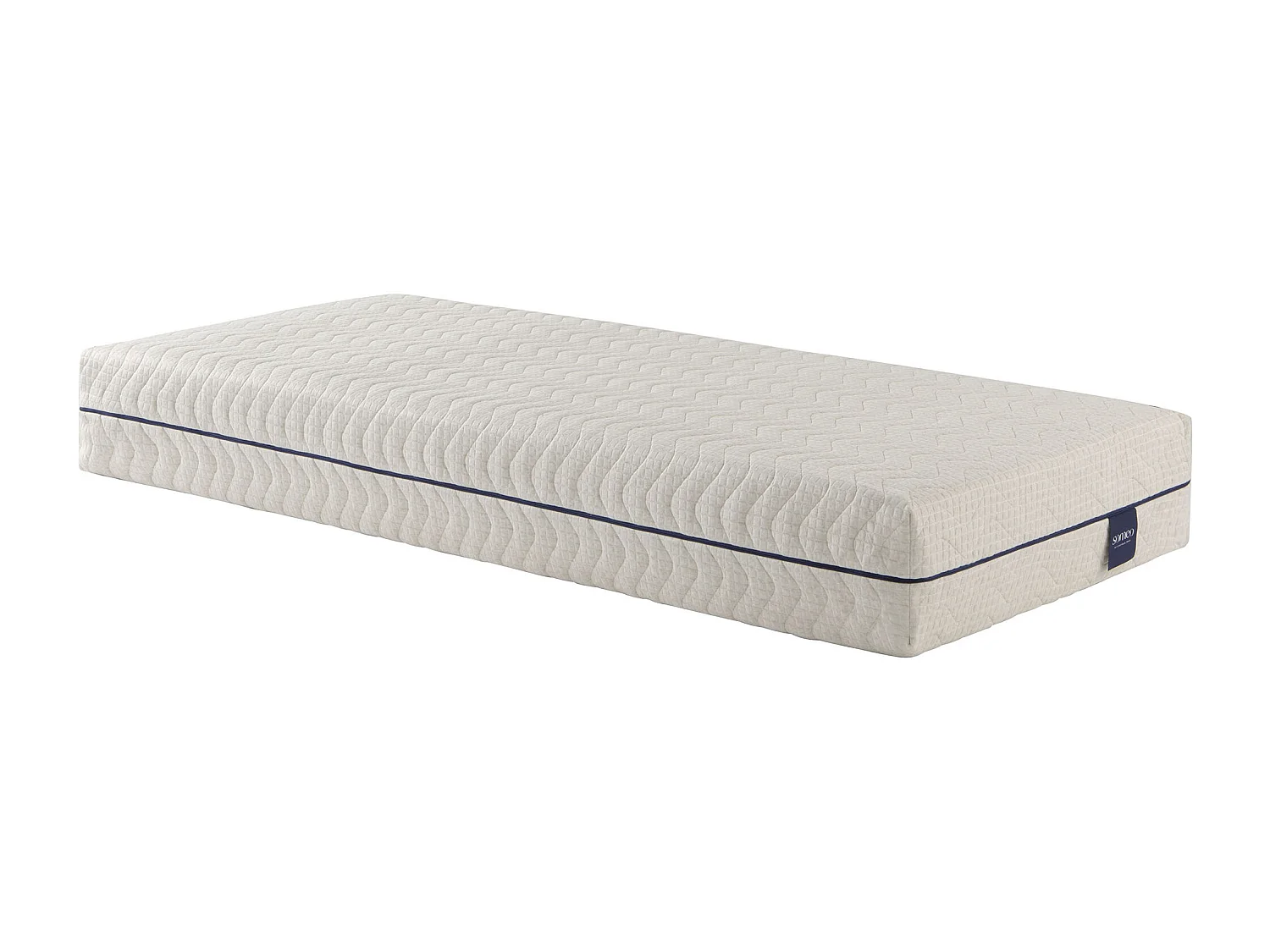 Matelas naturel ressorts et latex naturel Aube 600 - SOMEO 90x200