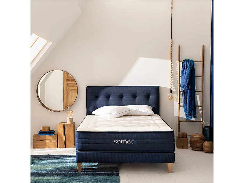 Matelas ressorts, latex et mémoire de forme Rêve 700 - SOMEO 180x200