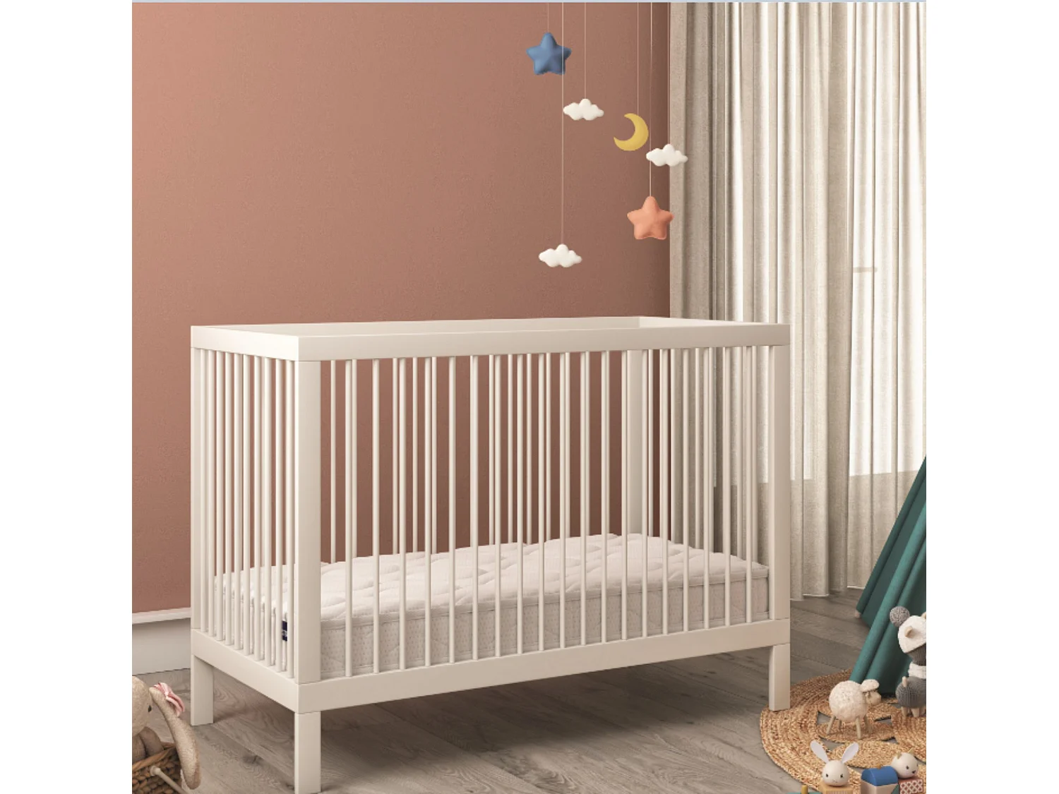 Matelas bébé Bultex nano 100% hypoallergénique BAMBIN 60x120