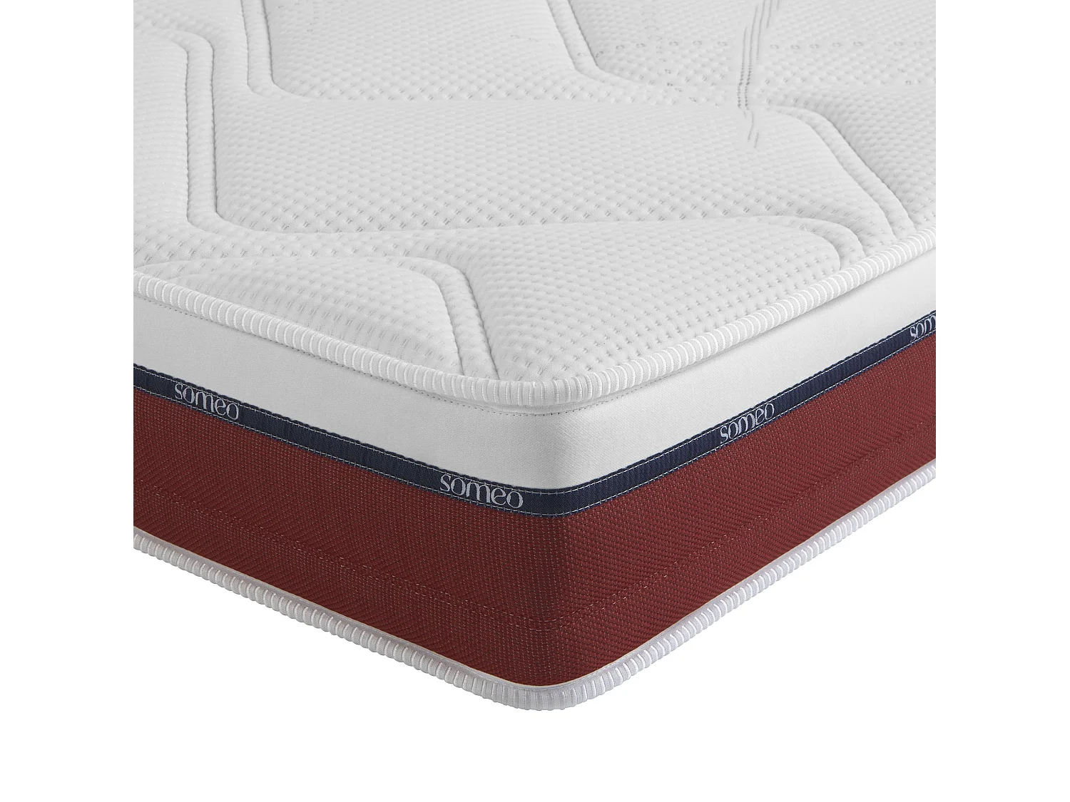 Matelas 100% latex Crépuscule 600 - SOMEO 2x90x190