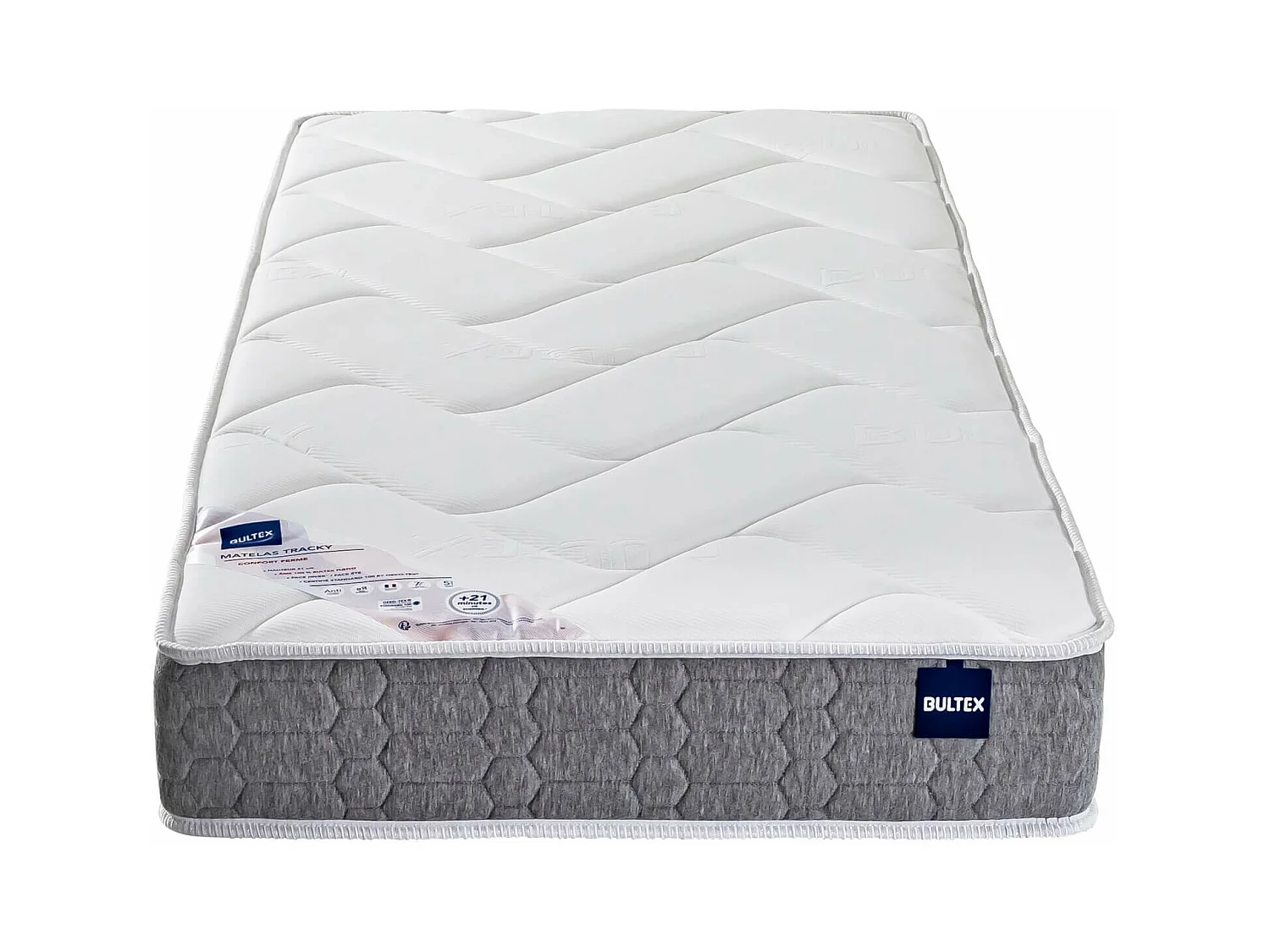 Matelas Bultex nano confort ferme TRACKY 120x200