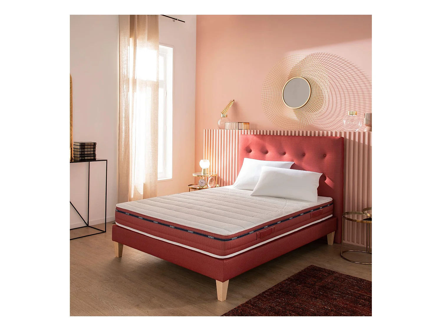 Matelas 100% latex Crépuscule 500 - SOMEO 120x190