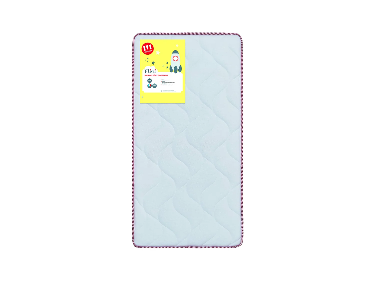 Matelas bébé Merinos sans traitement DOUDOU 70x140