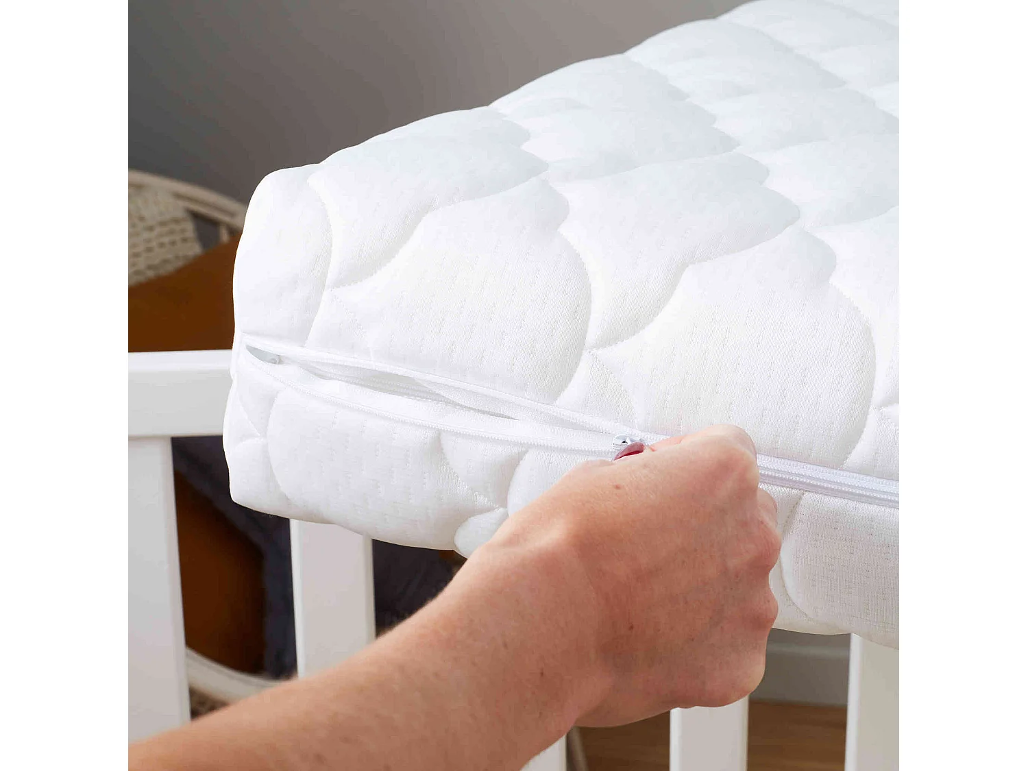 Matelas bébé déhoussable faces été / hiver PARFAIT 70x140