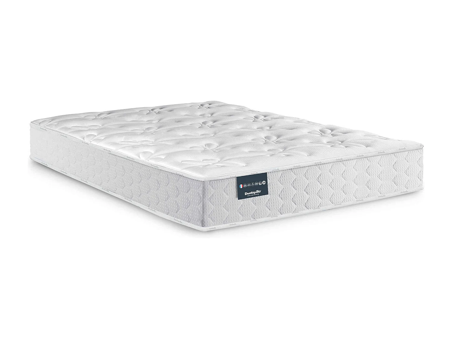 Matelas Dunlopillo ressorts ensachés, ferme et moelleux 23cm 160x200 JACINTHE