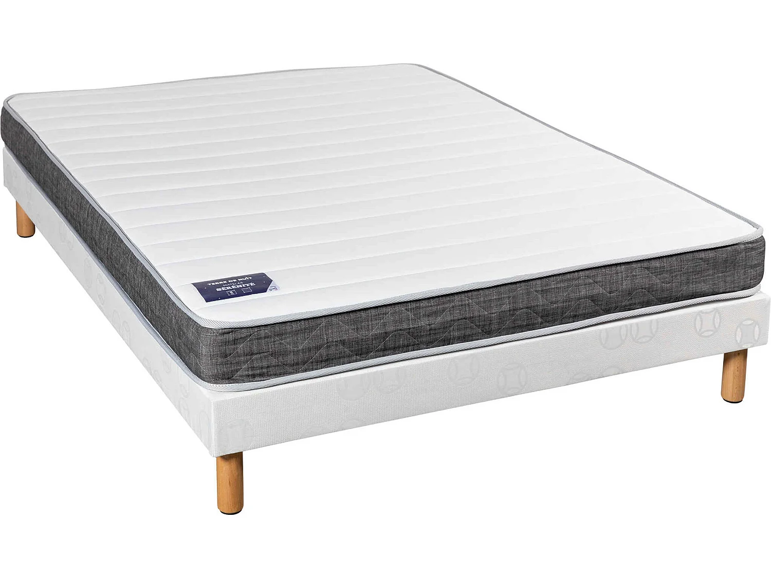 Matelas mousse haute densité confort Sérénité 160x200