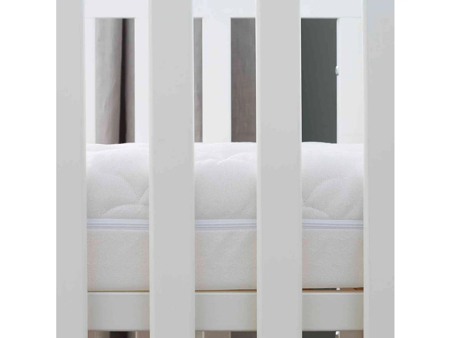 Matelas bébé déhoussable ultra-doux BAMBOO sans traitement 60x120