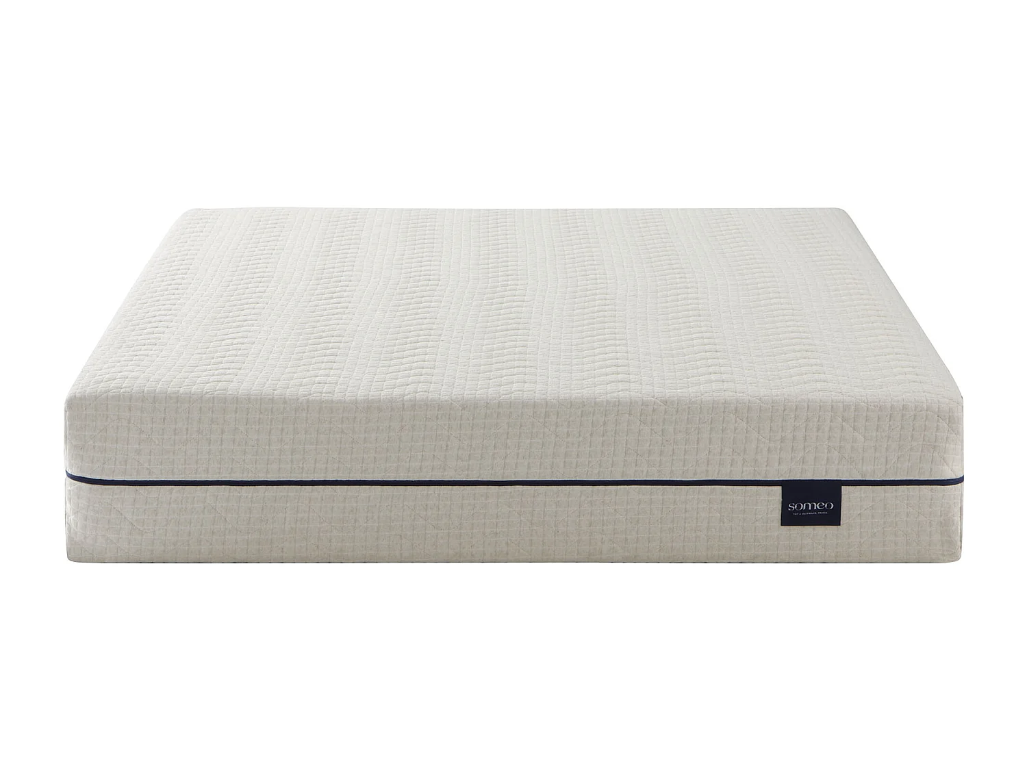 Matelas naturel ressorts et latex naturel Aube 600 - SOMEO 180x200