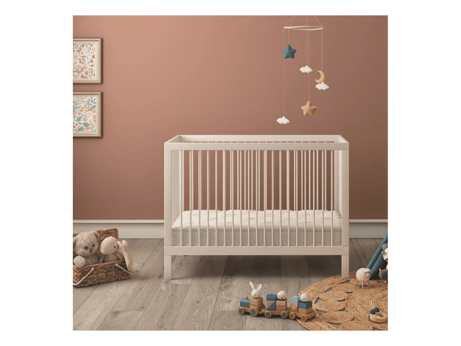 Matelas bébé Bultex nano 100% hypoallergénique BAMBIN 60x140