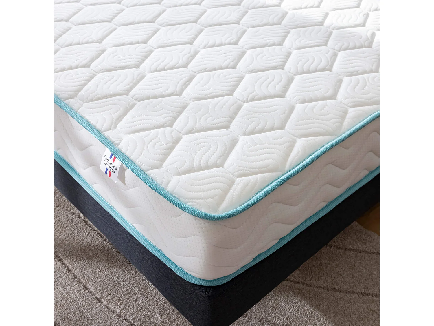 Matelas Merinos ressorts ensachés ferme et confortable ENJOY 140x190