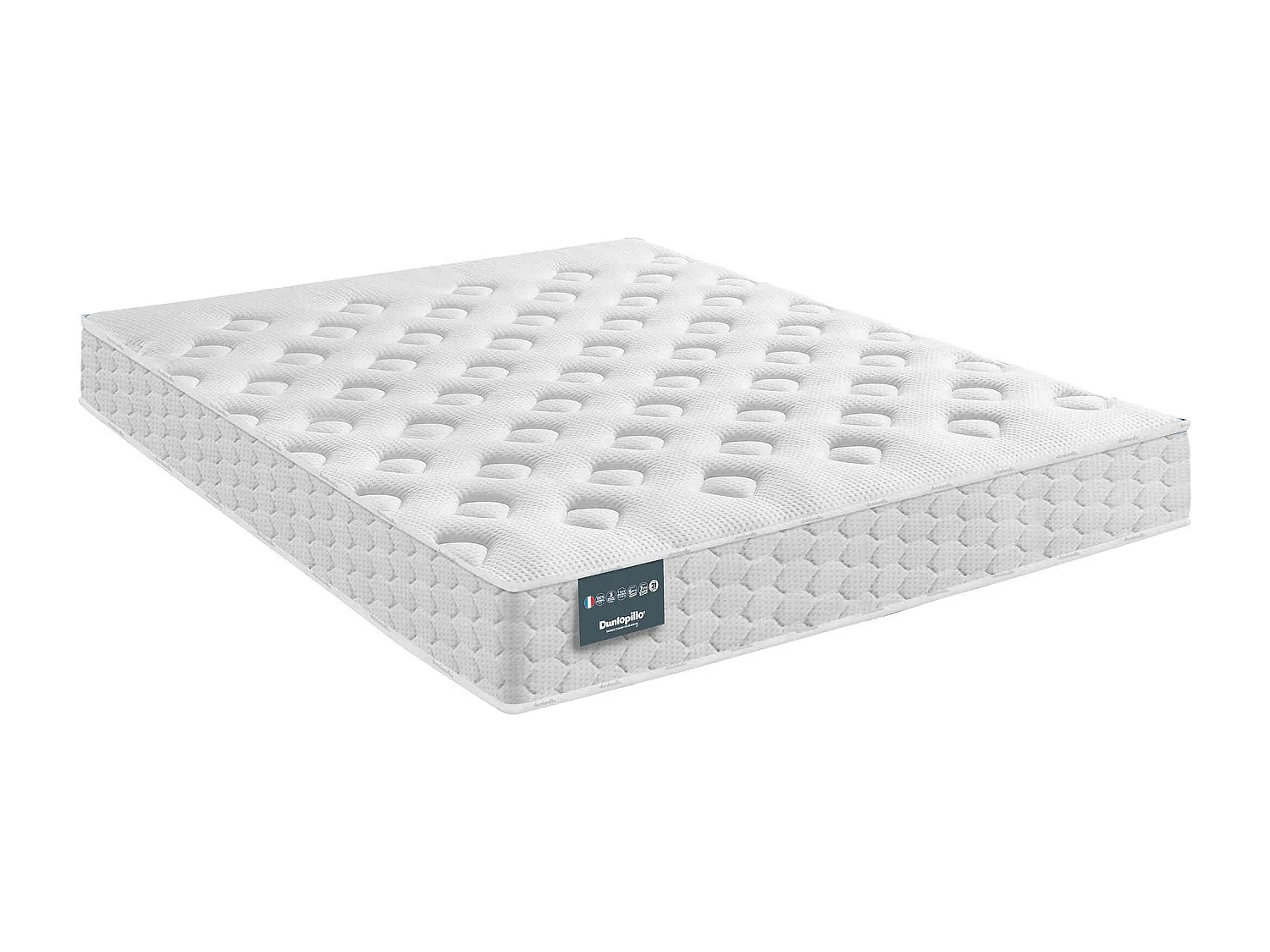 Matelas Dunlopillo mousse mémoire Aérial® moelleux 21cm NARCISSE 140x200