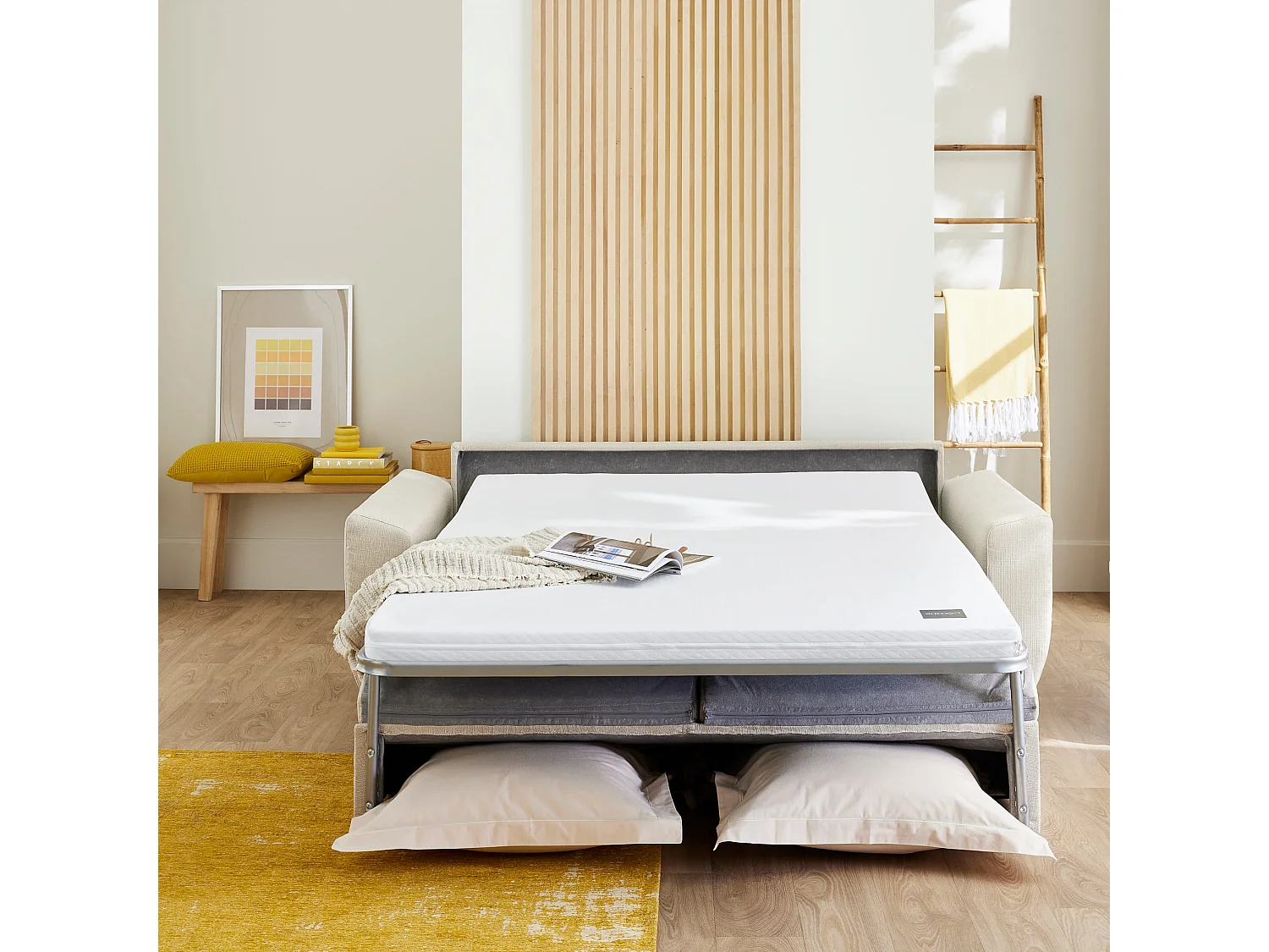 Matelas pour canapé-lit convertible mousse Aurore 400 - SOMEO 115x185