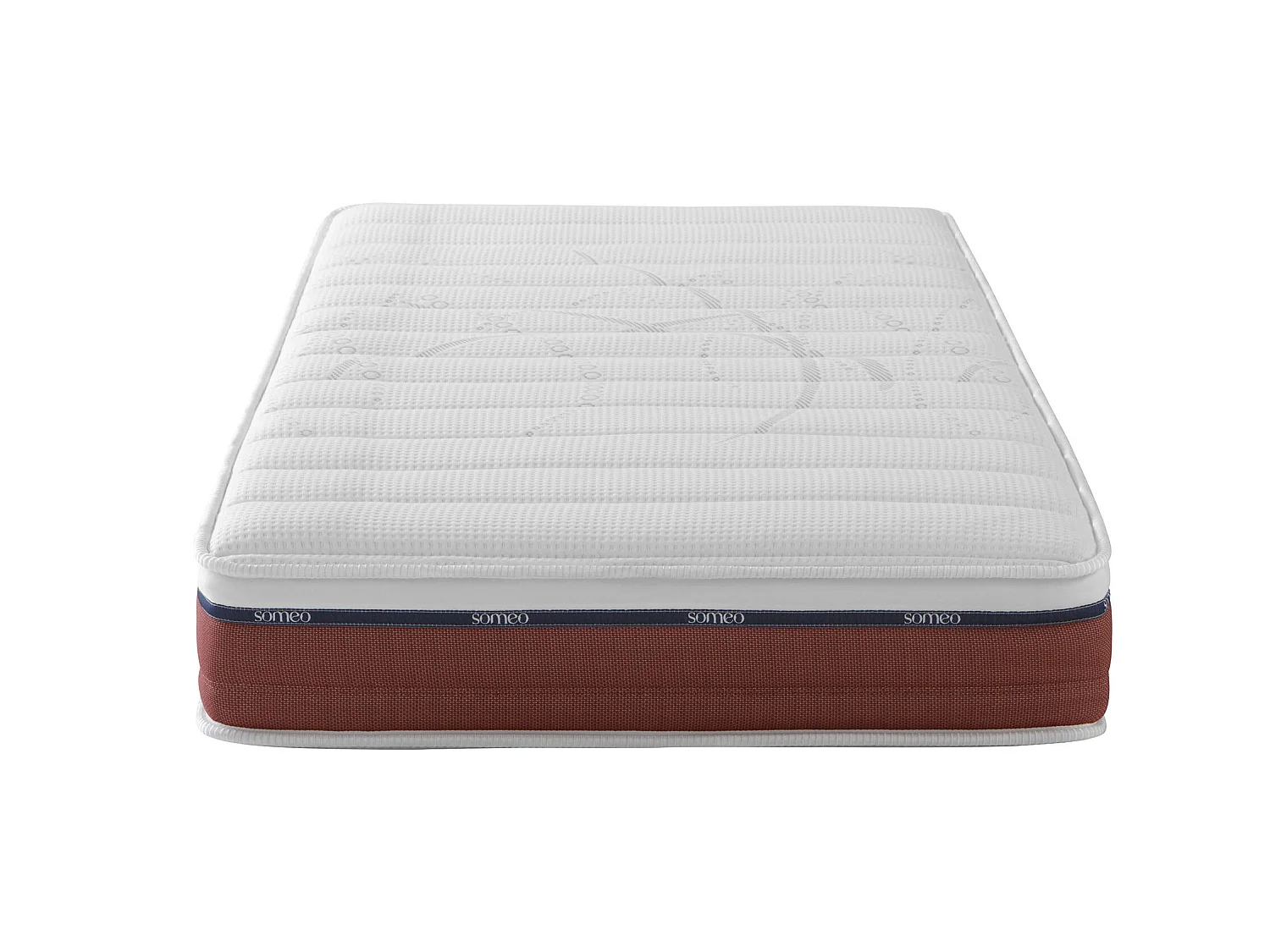 Matelas pour lit électrique 100% latex Crépuscule 600 - SOMEO 2x80x200