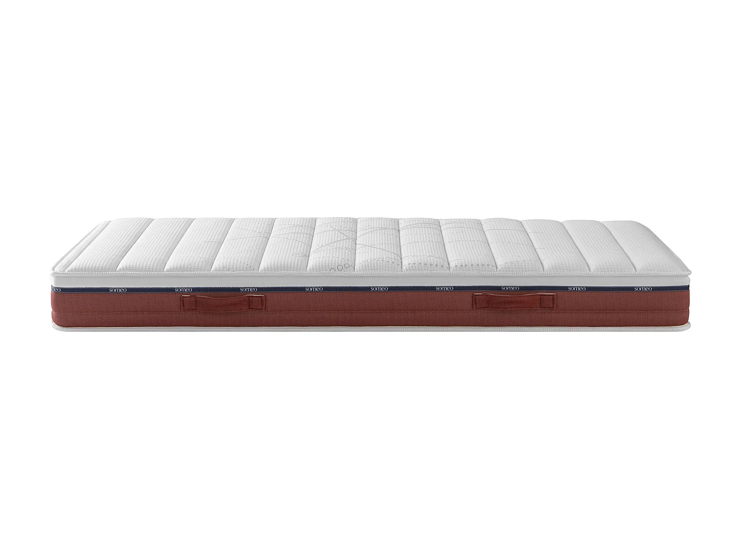 Matelas pour lit électrique 100% latex Crépuscule 600 - SOMEO 2x80x200