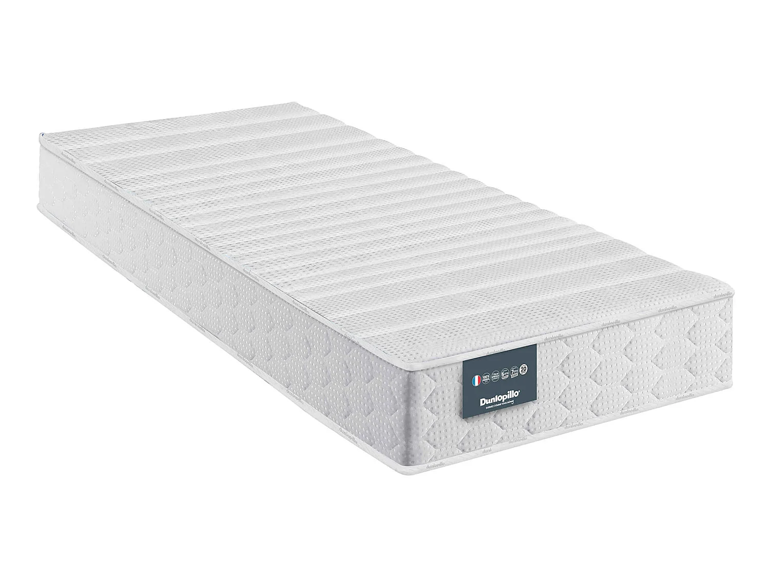 Matelas en mousse pour lit électrique Jonquille - Dunlopillo - 70x190