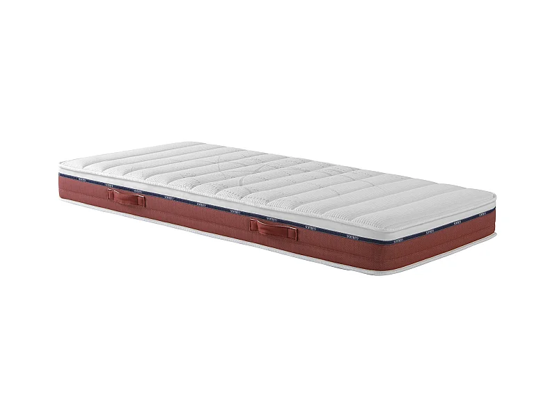Matelas pour lit électrique 100% latex Crépuscule 600 - SOMEO 90x200