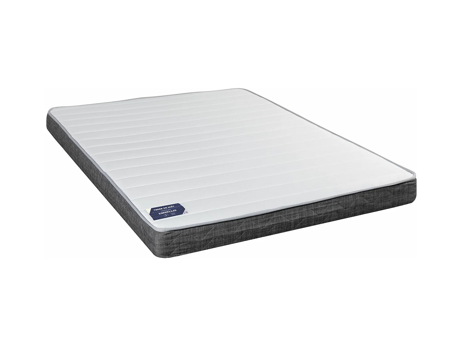 Matelas ressorts ensachés 5 zones ferme EMBELLIE 160x200
