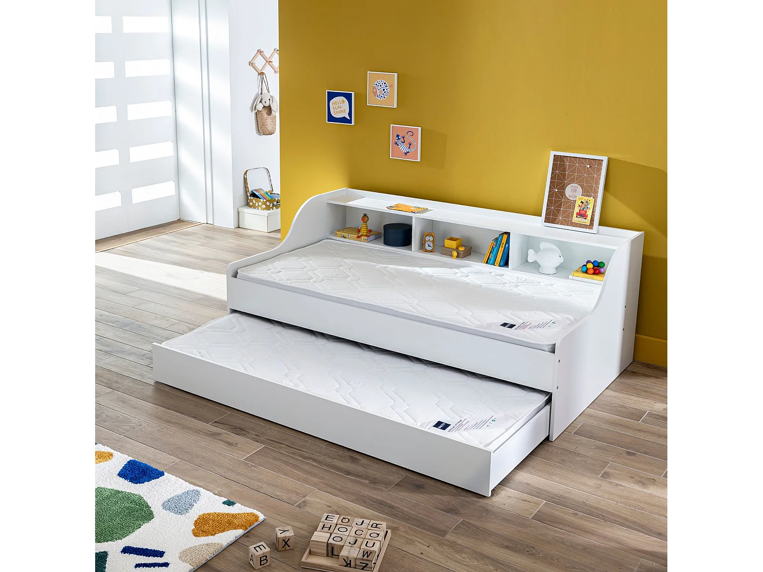 matelas pour lit tiroir bultex nano 90x180
