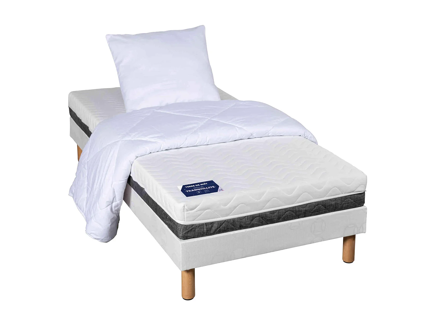 Matelas mousse haute densité Tranquillité 90x190