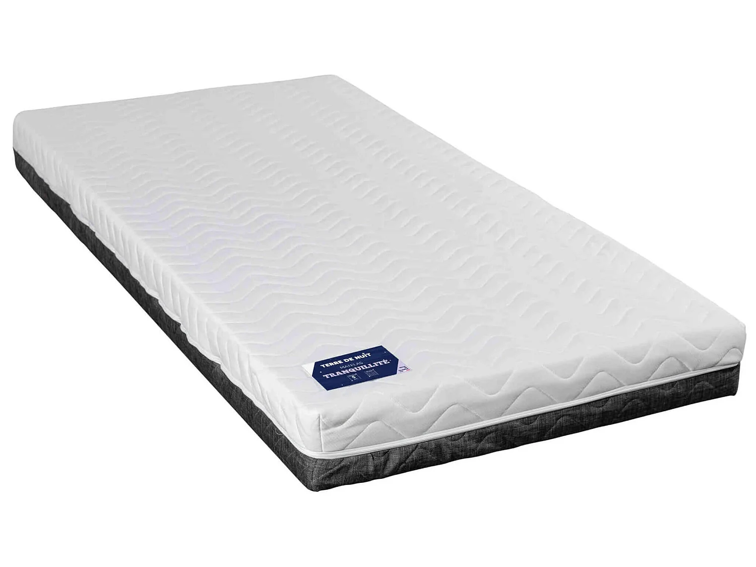 Matelas mousse haute densité Tranquillité 90x200
