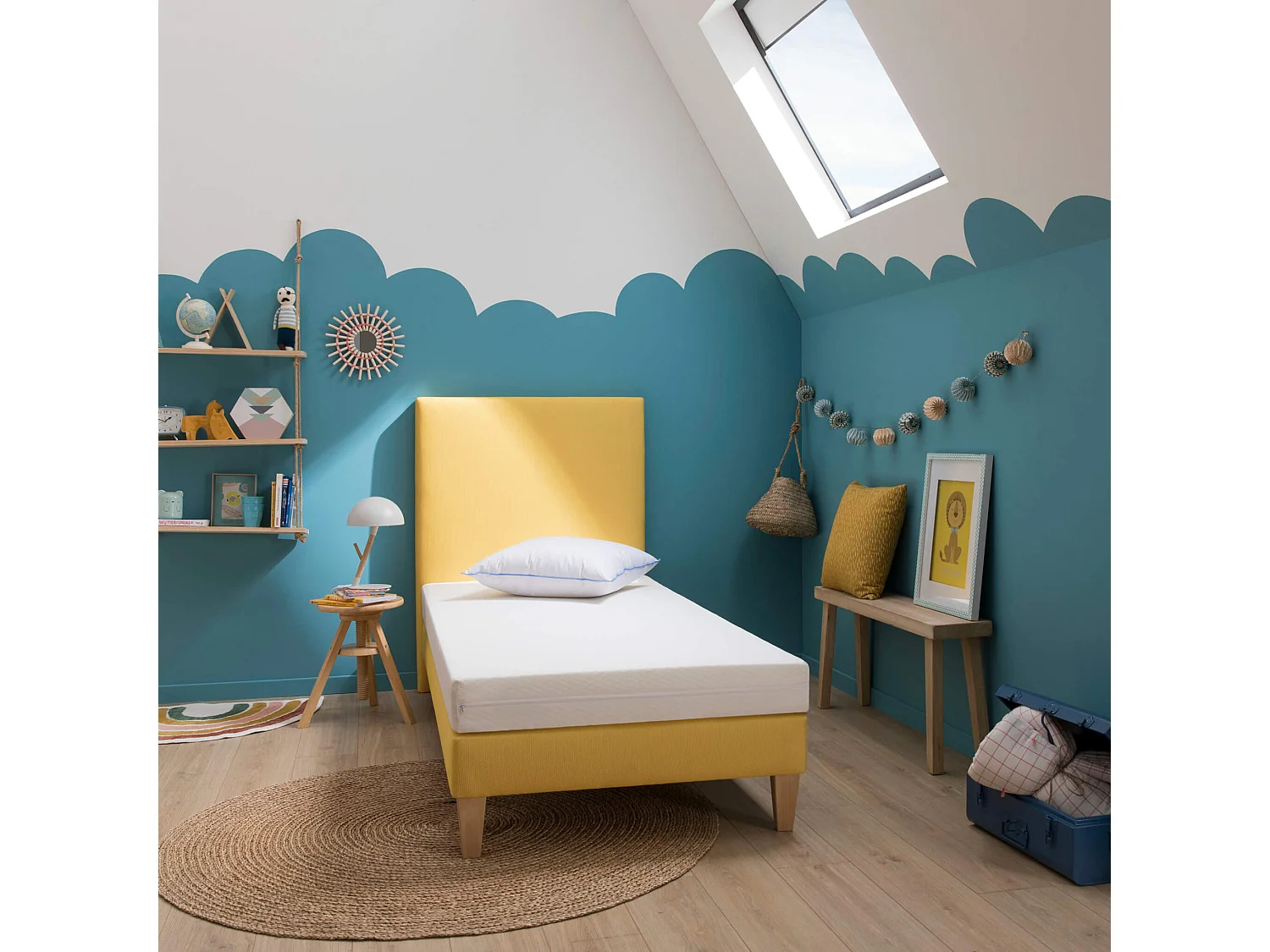 Matelas junior mousse Aurore 100 - SOMEO 90x190