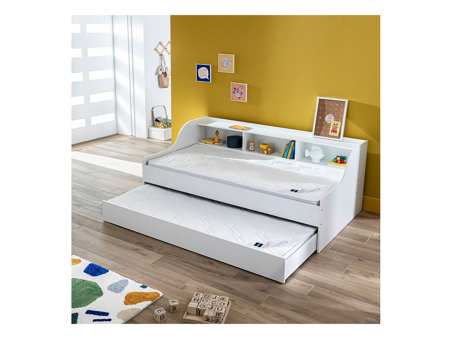 matelas pour lit tiroir bultex nano 90x190