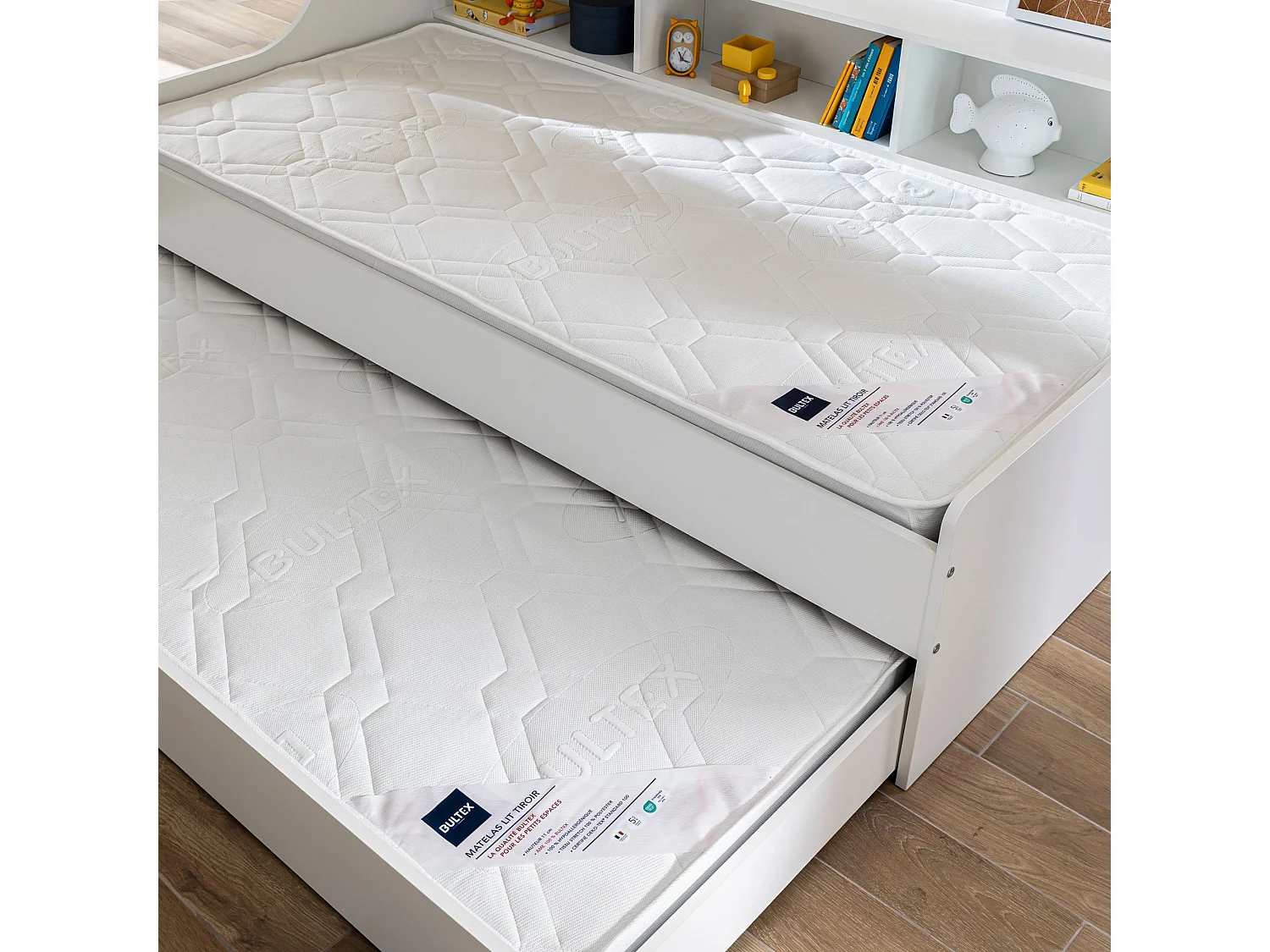 matelas pour lit tiroir bultex nano 90x190
