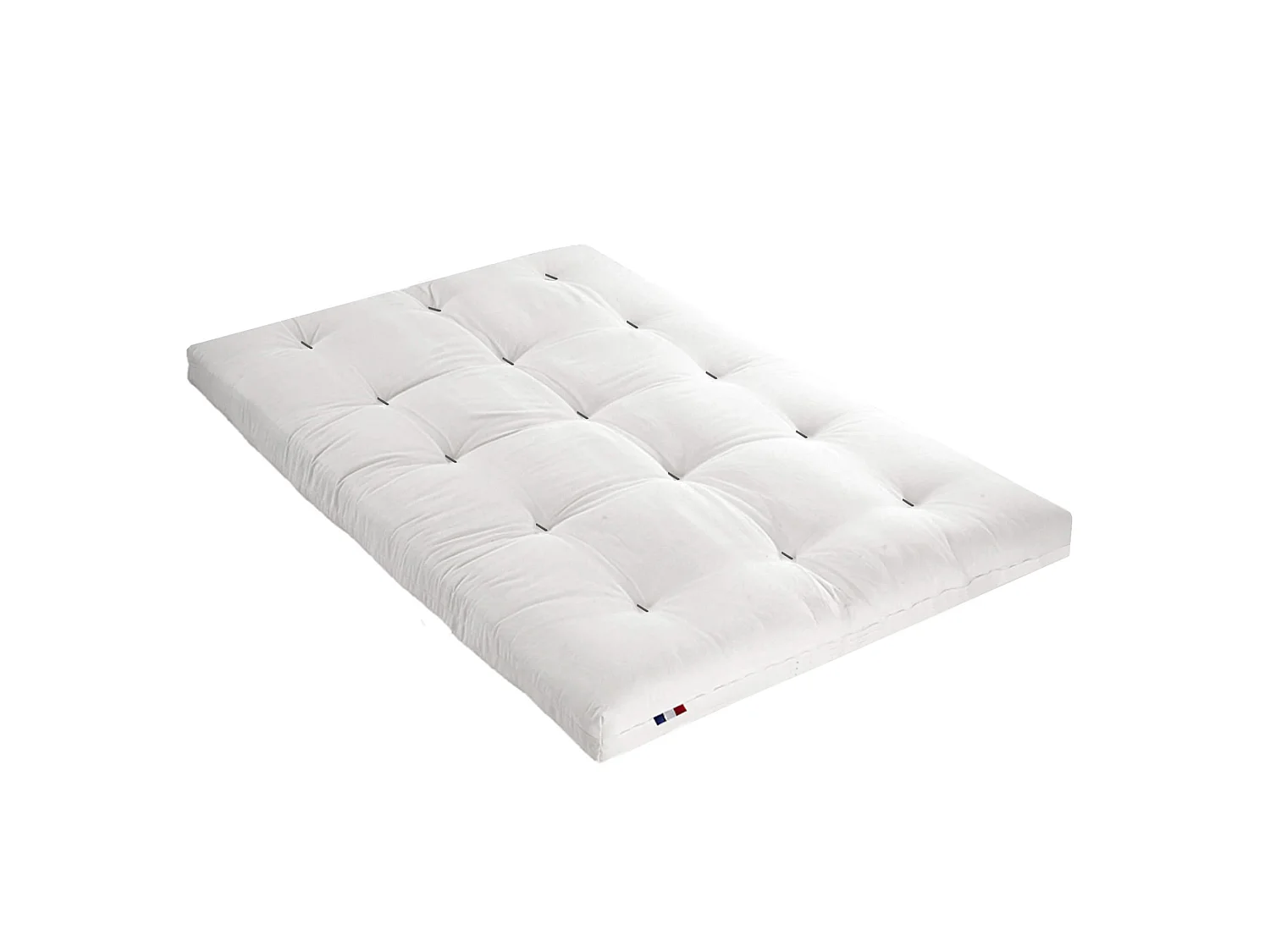 Matelas futon écru coeur en latex 160x200