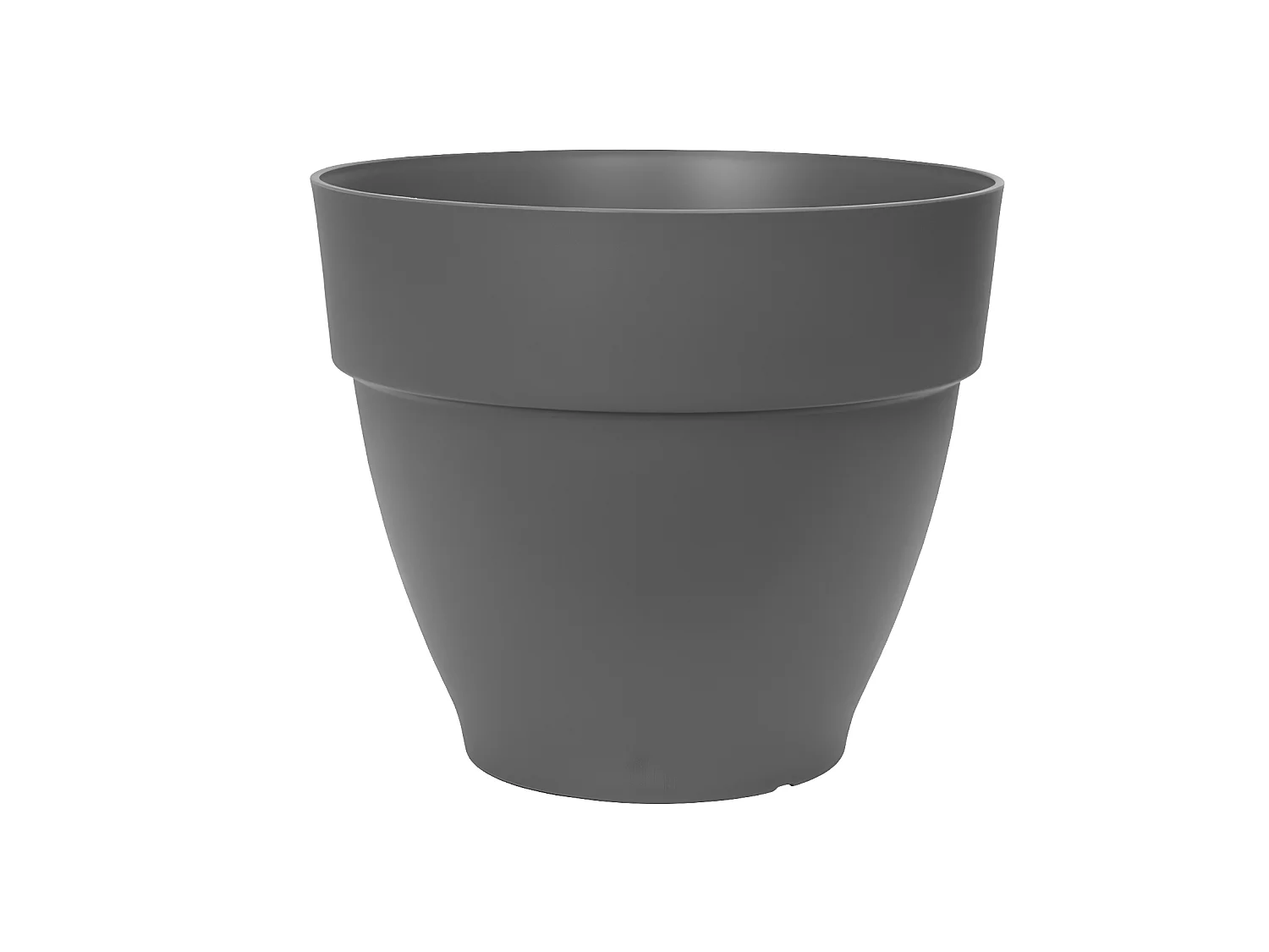 Pot de fleurs rond Vibia Campana - Ø 47 x H.40 cm - Anthracite - Elho