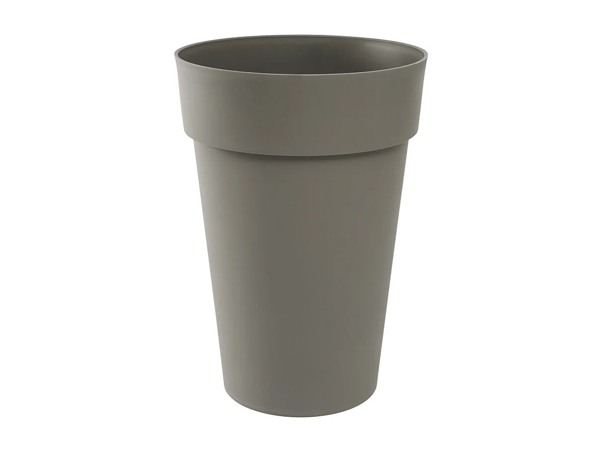 Hoher Topf/Vase Ø 46 x 65 cm – 67 L – Taupe