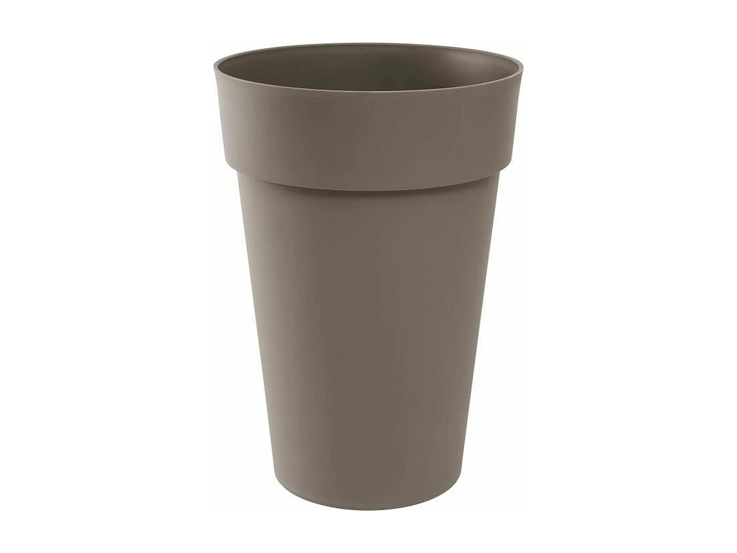 Hoher Topf/Vase Ø 46 x 65 cm – 67 L – Taupe