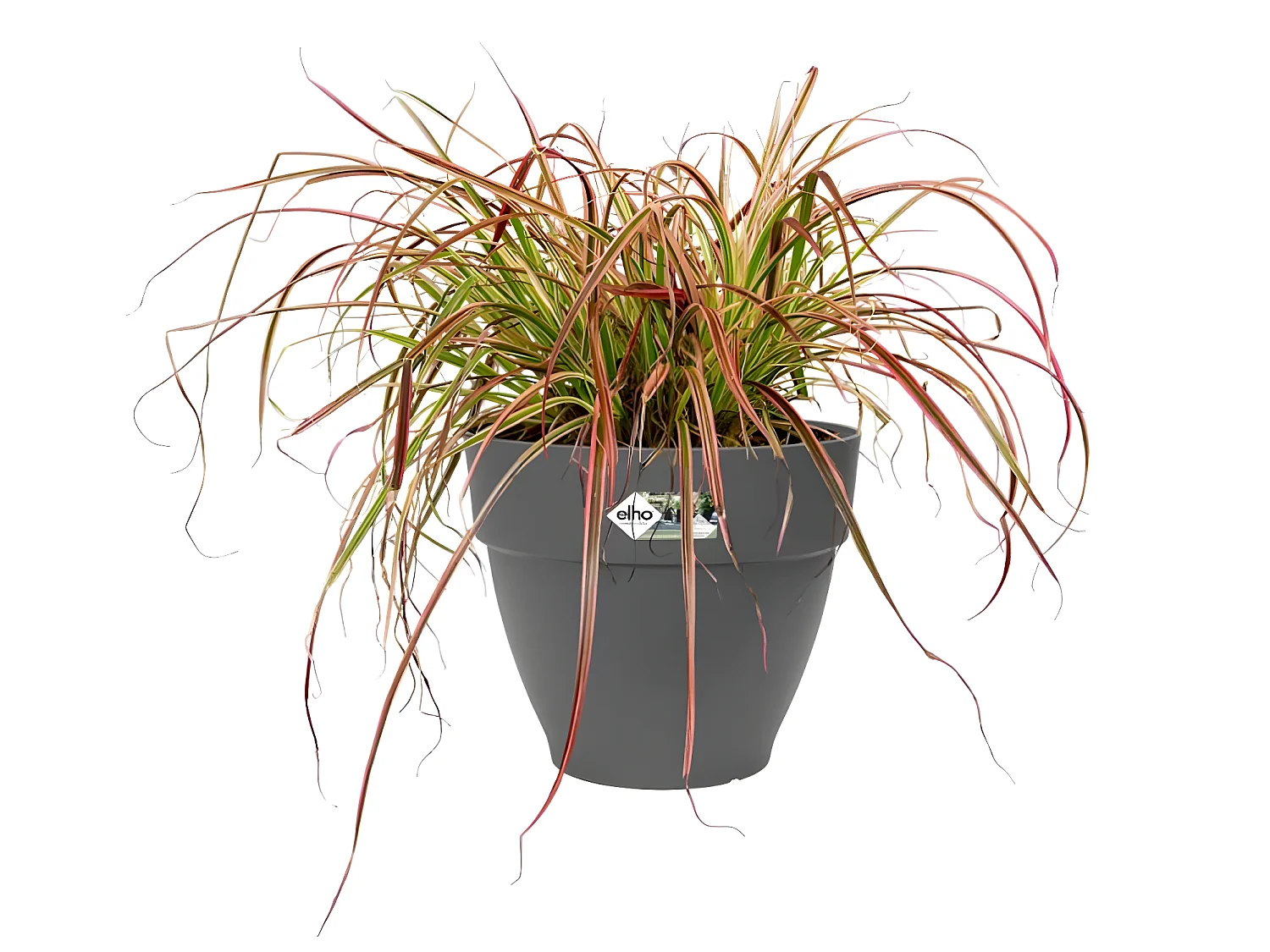 Pot de fleurs rond Vibia Campana - Ø 40 x H.33 cm - Anthracite - Elho