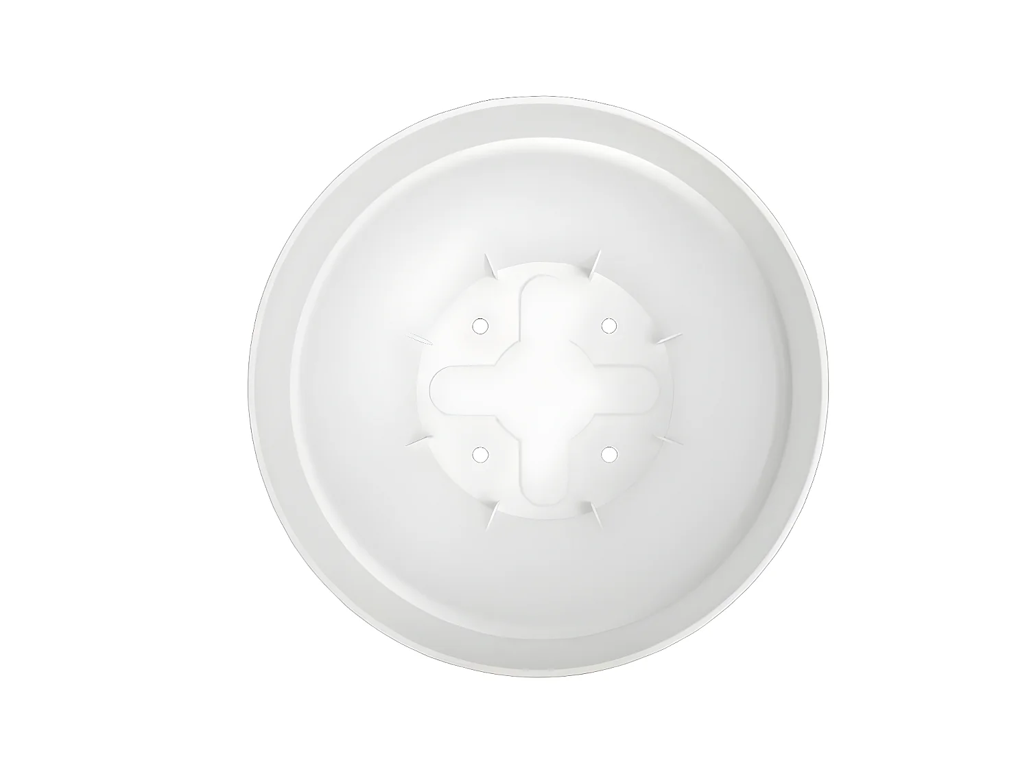 Pot de fleurs rond Vibia Campana - Ø 47 x H.40 cm - Blanc - Elho