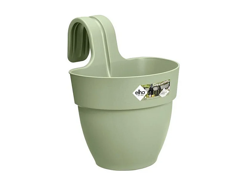 Pot de fleurs - Vibia Campana Easy Hanger Small - Vert Pistache - Balcon extérieur - L 24.1 x W 20.5 x H 26.5 cm