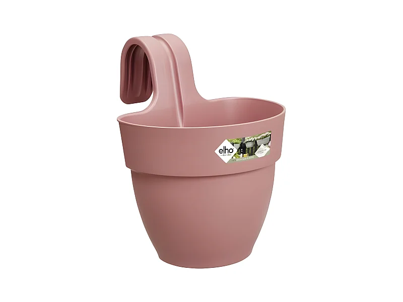Pot de fleurs - Vibia Campana Easy Hanger Small - Rose Poussiere - Balcon extérieur - L 24.1 x W 20.5 x H 26.5 cm