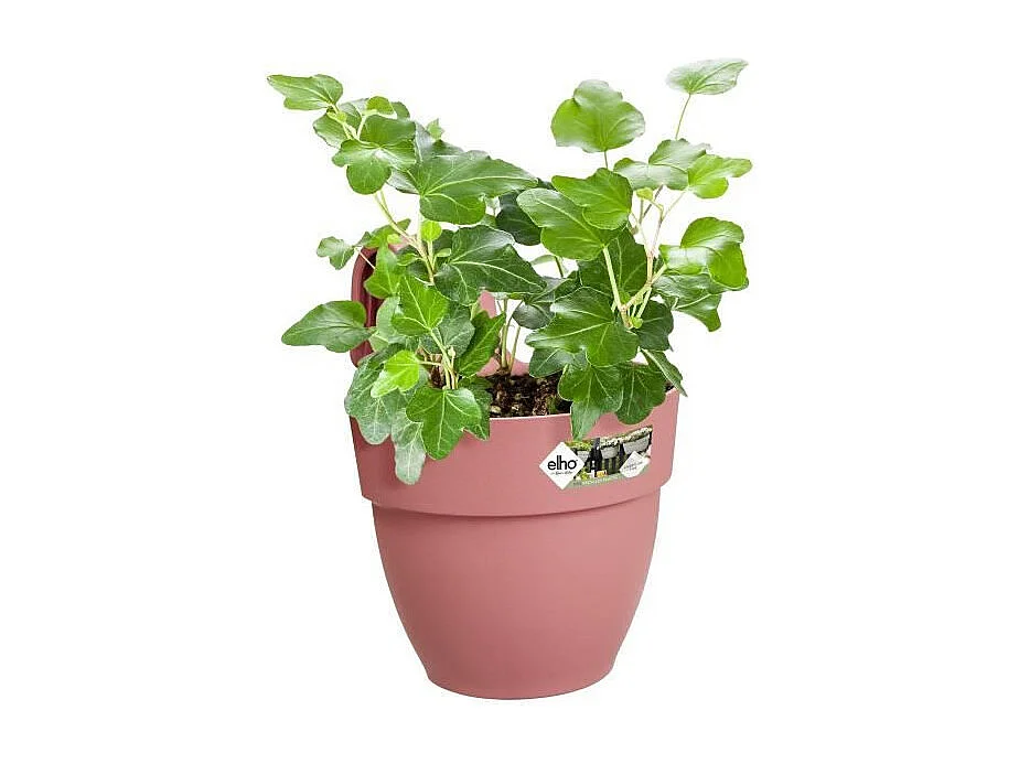Pot de fleurs - Vibia Campana Easy Hanger Small - Rose Poussiere - Balcon extérieur - L 24.1 x W 20.5 x H 26.5 cm