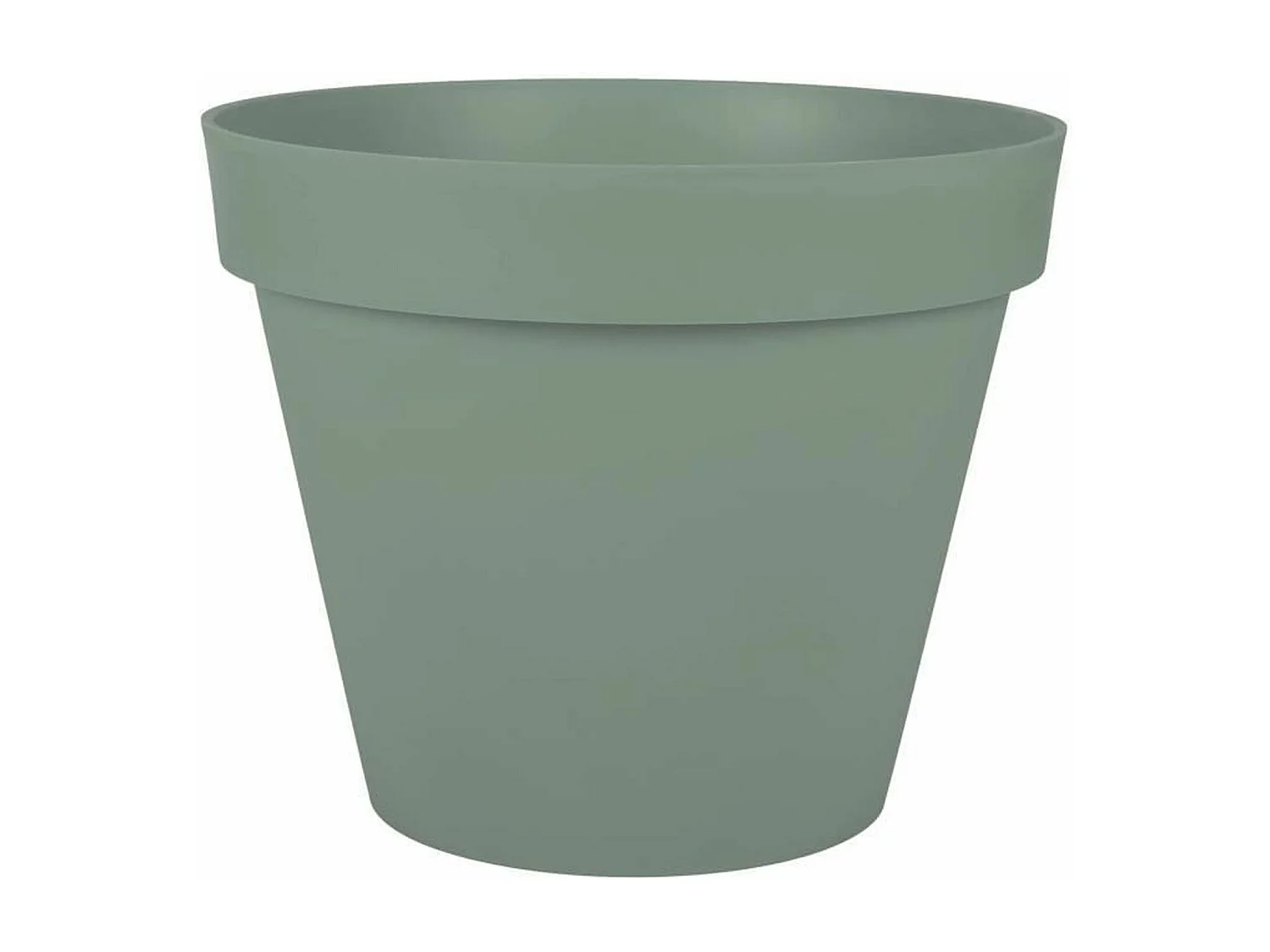 Ronde bloempot - PLASTIC Ø 48 x 39 cm - 43 L - Lauriergroen