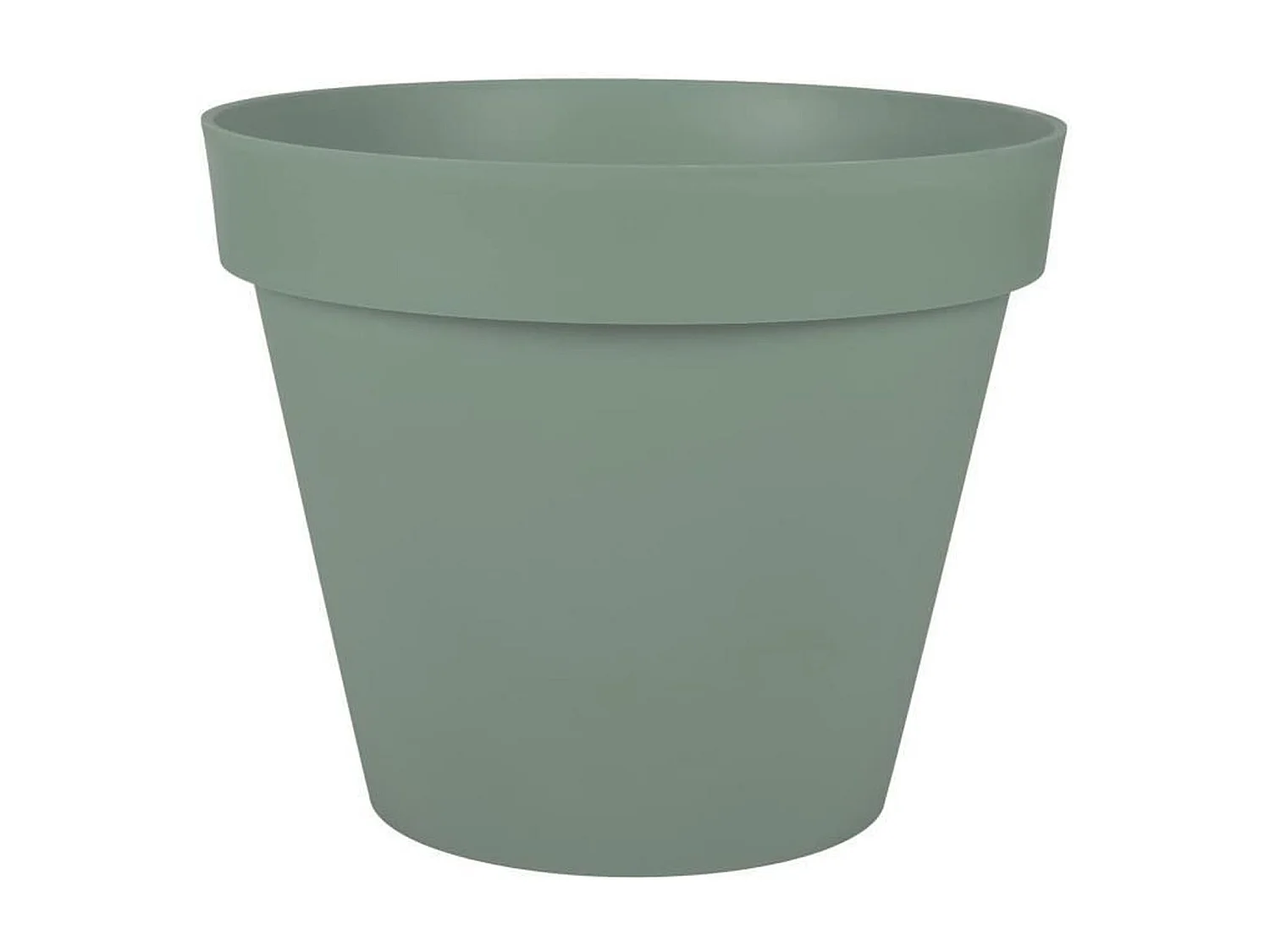 Pot de fleurs rond Toscane Ø 48 x H.40 cm - Vert laurier - Eda