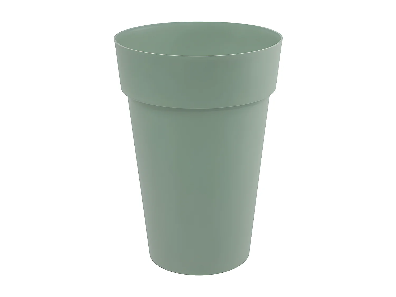 Vaso/vaso da fiori alto 67 L Ø 46 x 65 cm Verde alloro