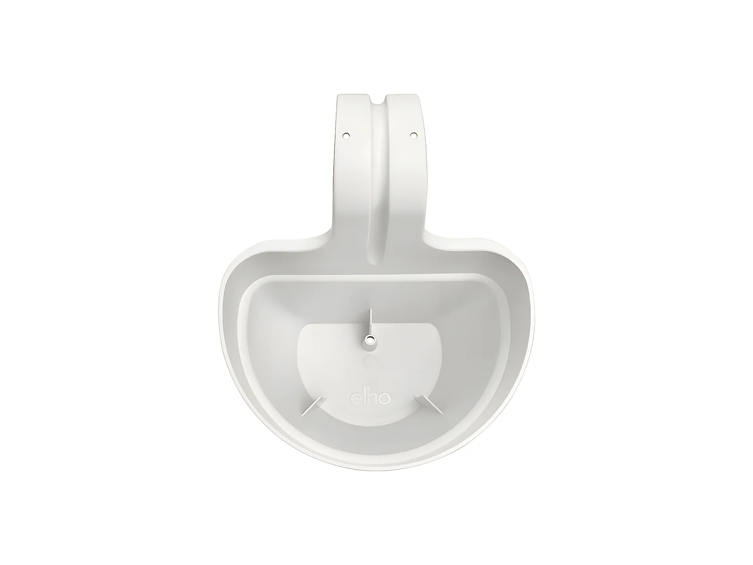 Balconnière en plastique Elho Vibia Campana Easy Hanger Small blanc soie - Ø 24 cm