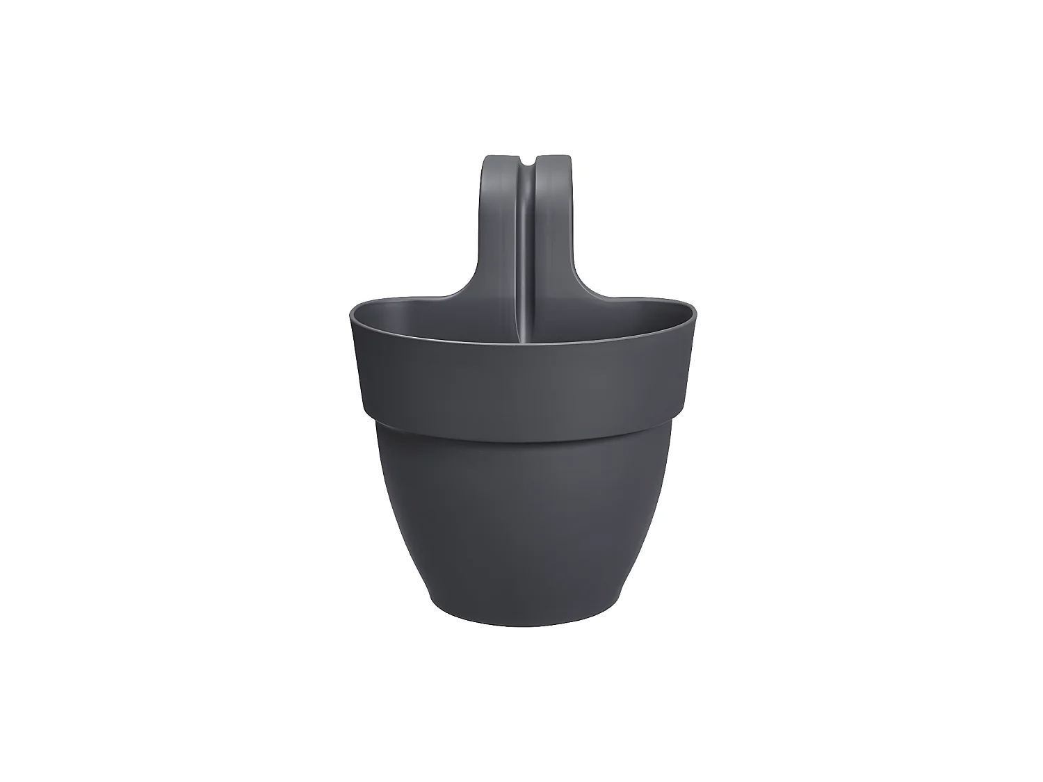 Balconnière en plastique Elho Vibia Campana Easy Hanger Small anthracite - Ø 24 cm