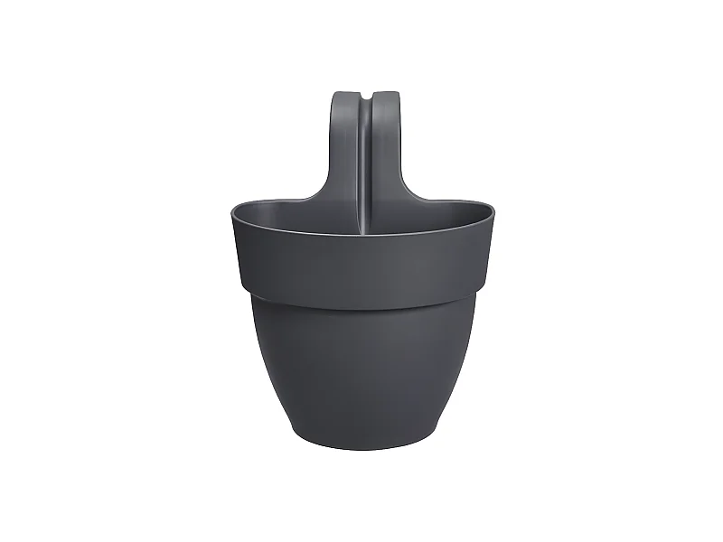 Balconnière en plastique Elho Vibia Campana Easy Hanger Small anthracite - Ø 24 cm