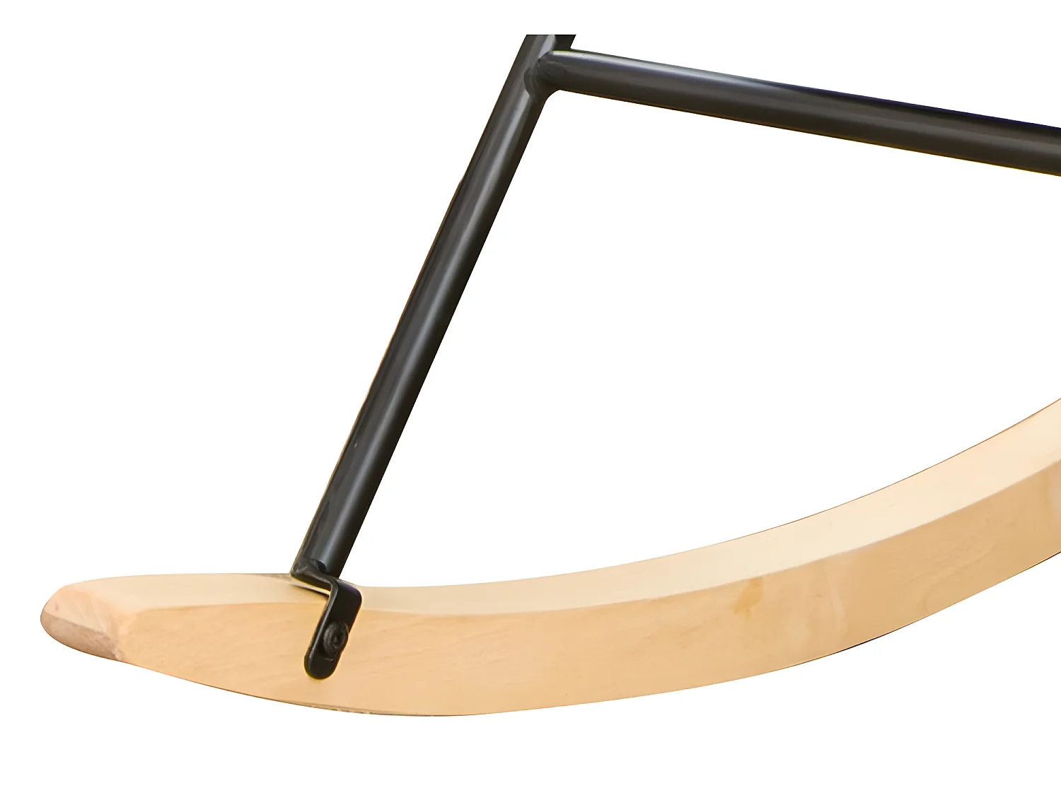 Fauteuil À Bascule Design Lisa - Couleurs - Velours Rose