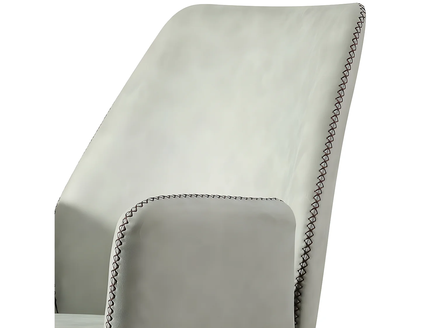 Chaise De Salle À Manger Pivotante Moderne En Simili Cuir Emilio - Couleurs - Pu Gris