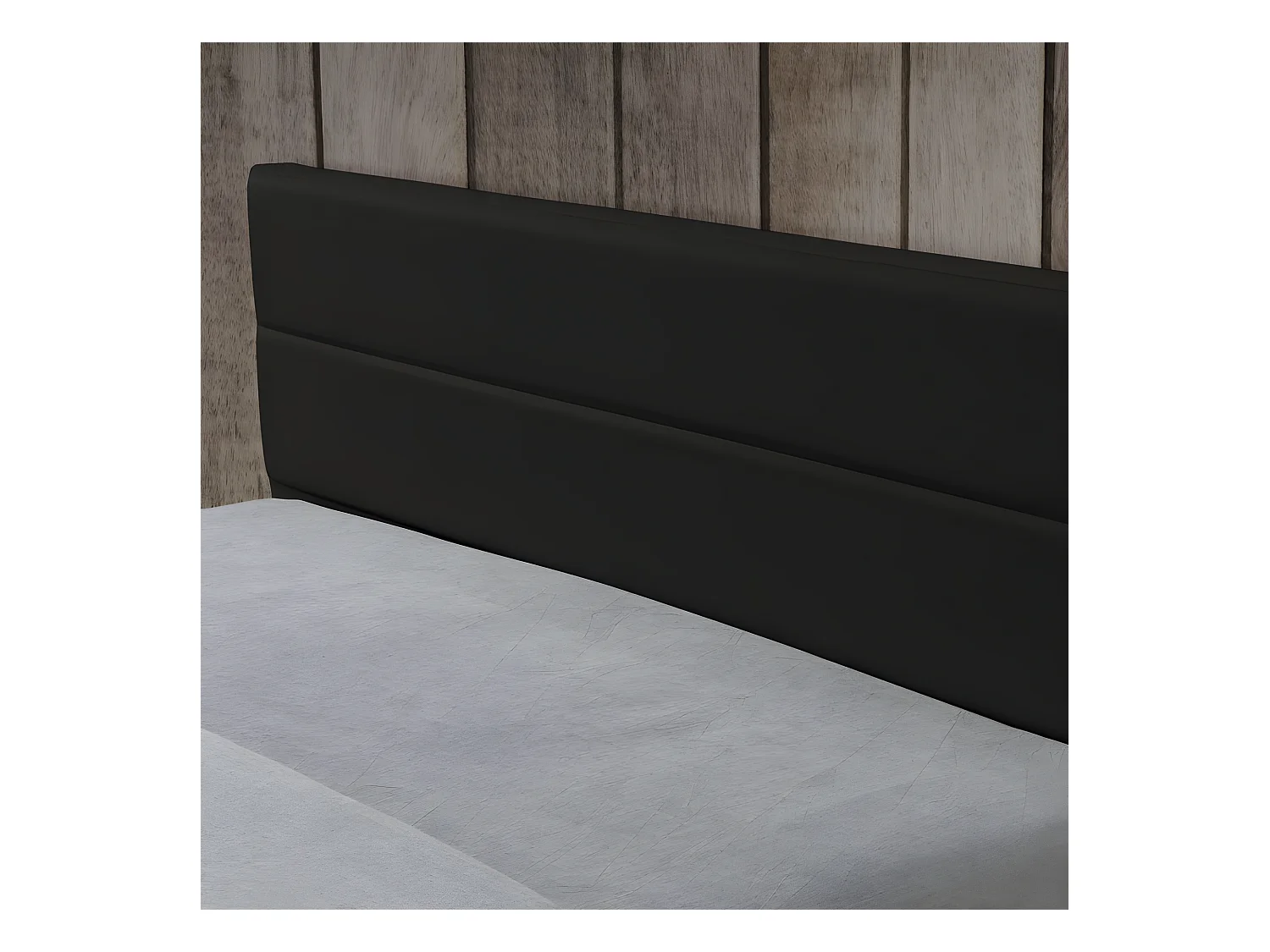 Lit Led Avec Coffre De Rangement Ava - Couleurs - Noir, Tailles - 140x190