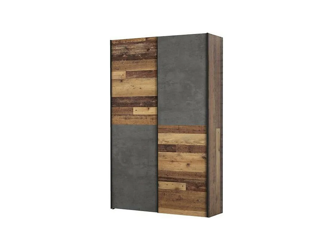 Armadio multifunzione 2 ante scorrevoli 120 x 41,6 x 190,5 cm OZZULA