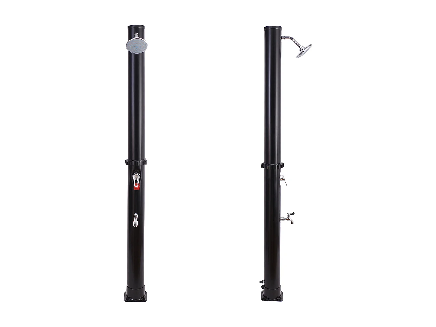Douche solaire MOOREA noire 18L